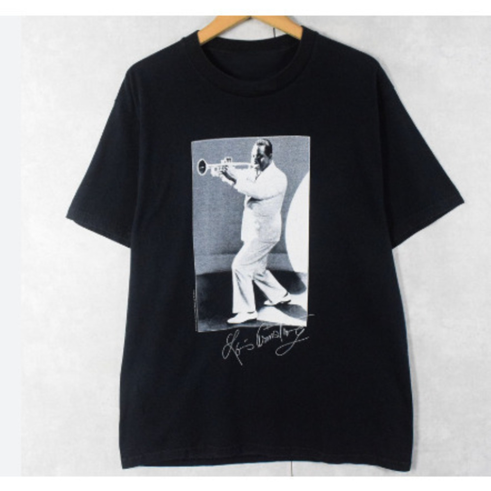 Louis Armstrong Tee Black